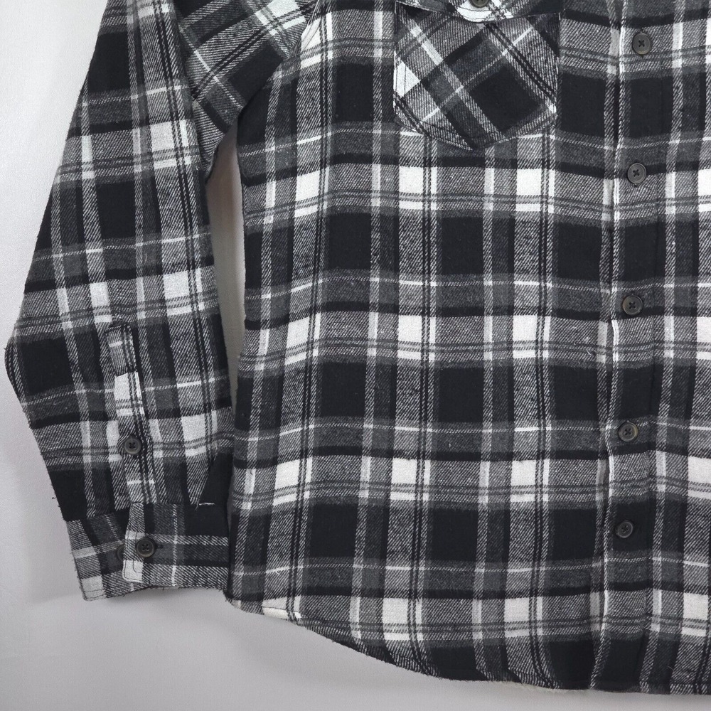 Tallwoods Flannel Shacket Mens XL Tartan Plaid Sherpa Lined Heavyweight Barn - Picture 11 of 16